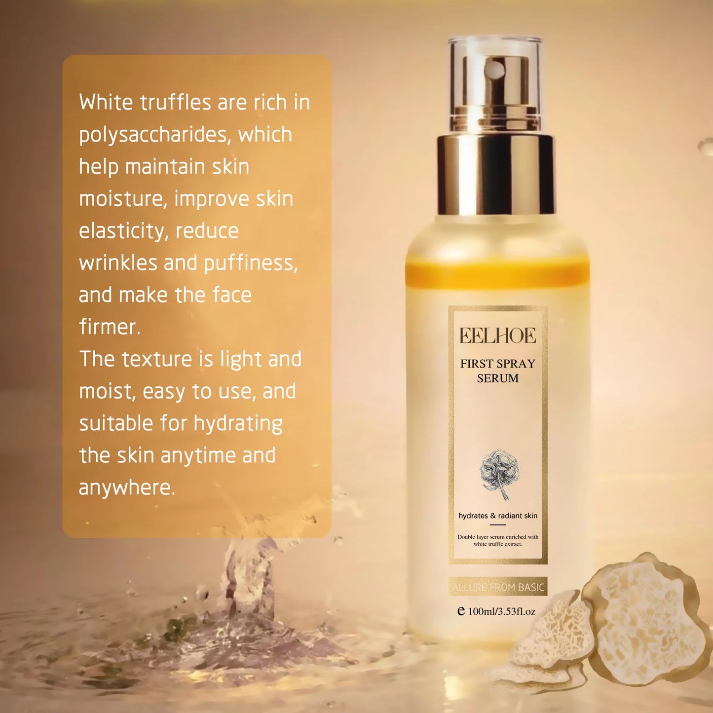 Facial Serum White Truffle Moisturizing Spray