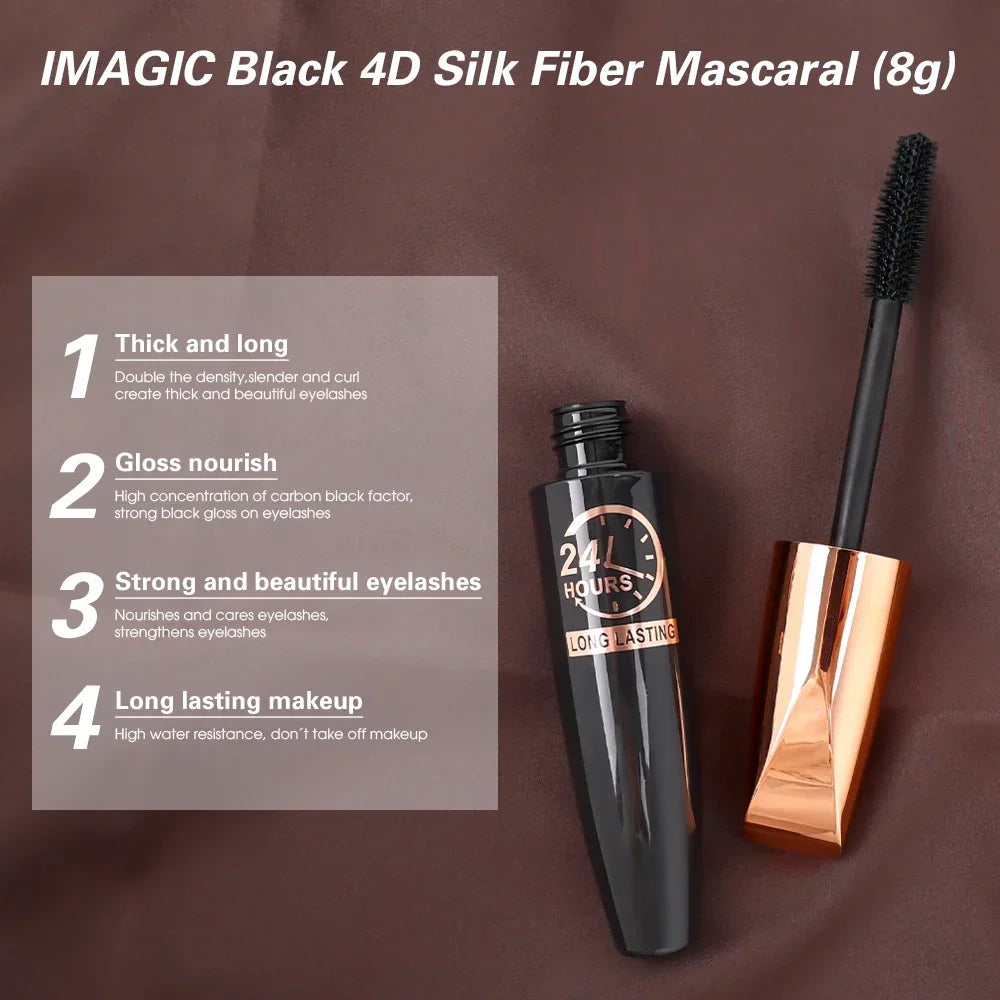 5D Waterproof Mascara Lengthens Eyelashes Extension