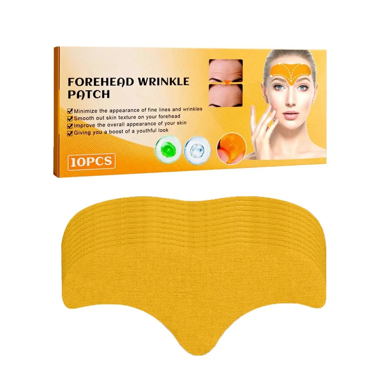 10pcsWrinkle Patch Face