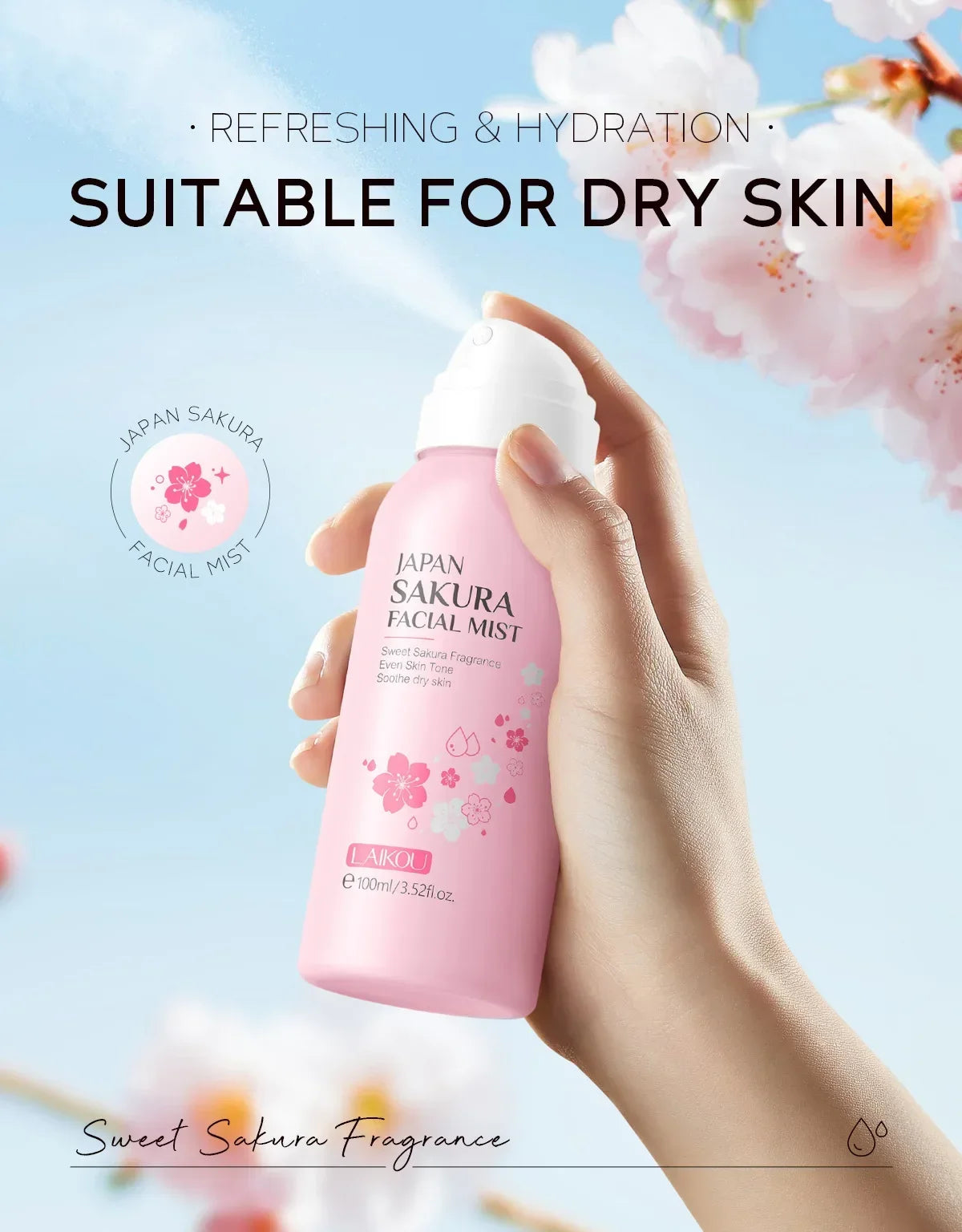 LAIKOU Sakura Toner