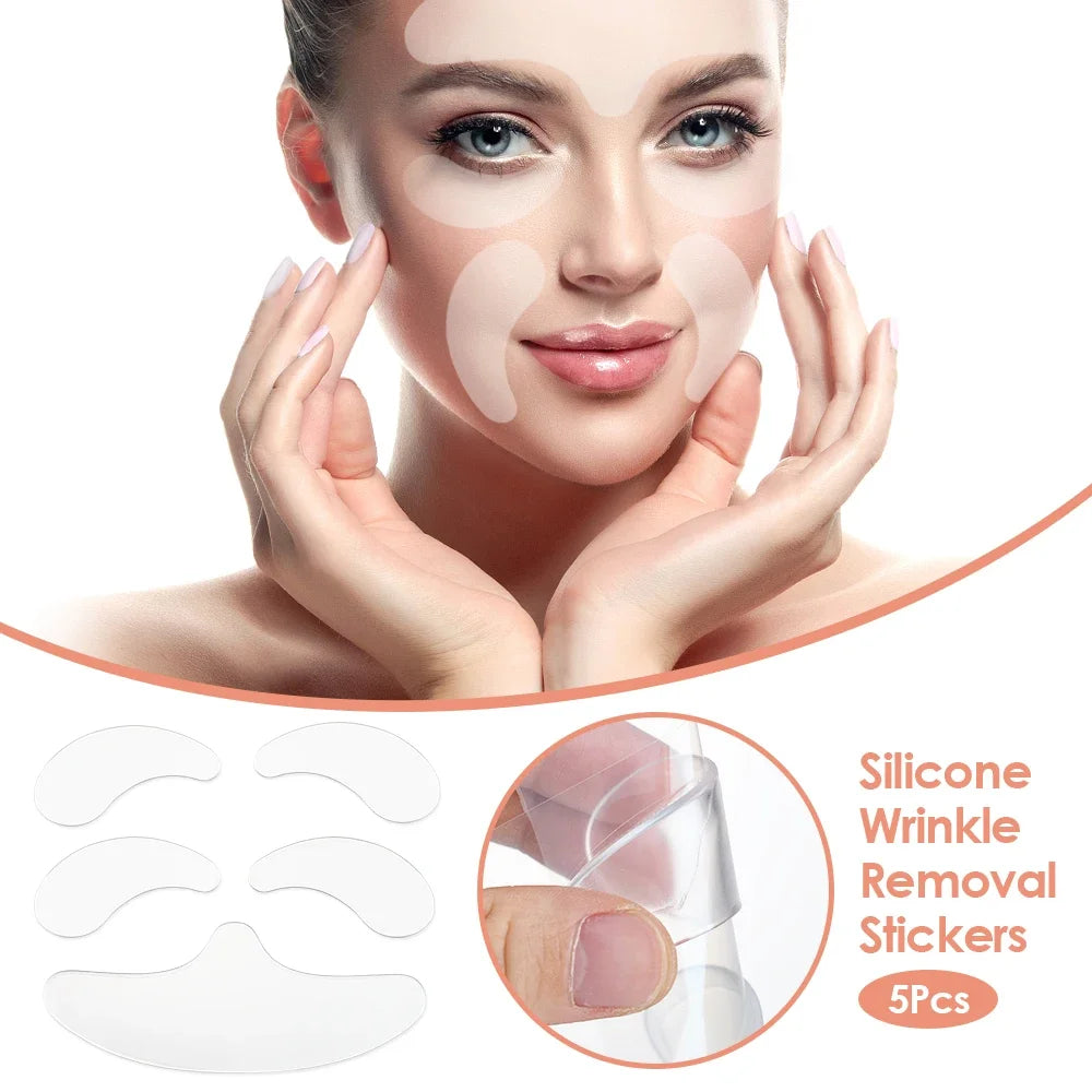 5Pcs Reusable Silicone Patches